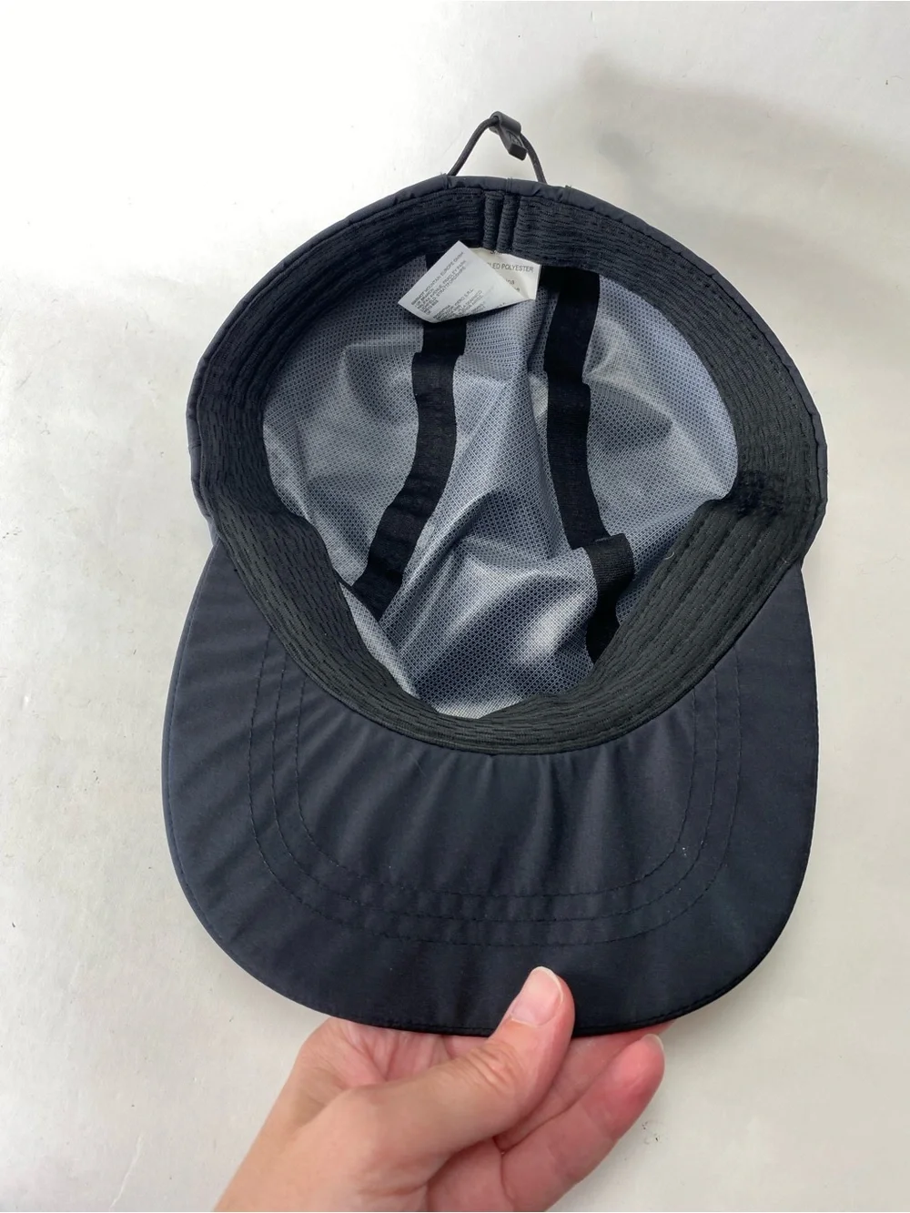 Marmot Minimalist Pertex Rain Cap Black Adjustable - Unisex (missing toggle)